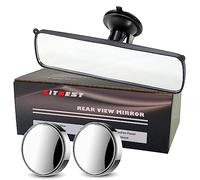 KITBEST Rear View Mirror Driving Test Instructor 250mm + 2 Blindspot Mirror
