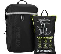 KitBrix PoKit Packable Roll Top 22L Backpack - Dry Bag & Waterproof Backpack for Travel, Hiking, Running, Cycling, Camping & Outdoor Adventures - Ultra-Light Back Pack, Daypack & Swimming Bag