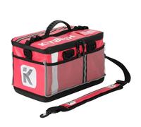 KitBrix Waterproof Gym Duffel Bag, Under Seat Cabin Bag 39x24x24 - Solid Reinforced Base - Built for Wet & Muddy Kit - Multi-Use: Swimming, Football, Camping, Travel, Triathlon Transition Bag