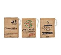 KitcheCraft Le'Xpress Coffee Bean Storage Bag Sack with Drawstring