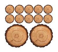 Kitchen , 12-Piece Set of Round and Rustic , Farmhouse Style , for the Restaurant, Dining Table, Home, Wedding, Birthday and Student Dorm