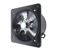 Kitchen 150W Ventilation Fan Wall Exhaust Fan for Kitchen Bathroom 2800RPM 11.81 Inch Exhaust Fan with 7 Blades Metal Extractor Fan for Attic Garage Window Ventilation