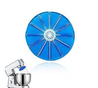 Kitchen Aid Accessories, Anti-Splatter Guard for 6-Wire Whisk Head, Blue Universal Scraper Attachment, Compatible Splash Guard for Kitchen Stand Mixers