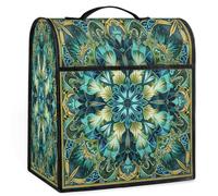Kitchen Aid Mixer Cover Compatible with 6-8 Quarts, Cover for Ktchen Aid Stand Mixer, Kitchen Aid Dust Cover for Mixers, Kitchen Aid Bowl Lift Mixer Appliance Covers Pattern Mandala Colorful