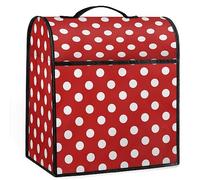 Kitchen Aid Mixer Cover Polka Dot Printed Stand Mixer Cover Compatible With 5-8 Quart Tilt Head Washable Coffee Maker Dust Covers Durable Foldable Kitchen Aid Mixer Accessories