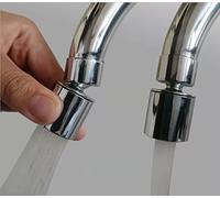 Kitchen and Bathroom Faucet Nozzle Aerator,Faucet Extender, 360 Degree Swivel Dual Flow Sprayer for Sink tap Head, rotatable 2 Function Water Splash Filter