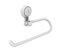 Kitchen And Bathroom Paper Towel Holder With Suction Mount, Drill Installation, Holds Paper Towels, Cleaning Cloths, Foil, And Plastic Wrap Securely((1 pack))