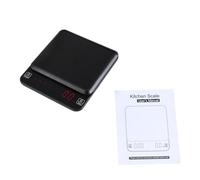 Kitchen and Cafe Digital Scale Coffee with Timer Light Weights 3KG/0.1G Weighing Solution Accuracy Scale with Timer