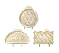 Kitchen Apples Pie Maker Set with Lids Reusable Hand Pie Molds for Halloween Fall Thanksgiving