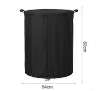 Kitchen Appliance Dust Cover 54x60cm for Air Fryers | Waterproof 210D nylon, blocks dust debris, fits 54x60cm units, black finish, kitchen essential