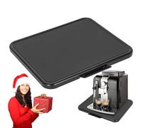 Kitchen Appliance Sliding Tray - Coffee Maker Slider with Rolling Wheels Under Cabinet Countertop Storage Organizer Moving Caddy Extra Wide for KitchenAid Stand Mixer Air Fryer Toaster Blender