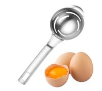 Kitchen Appliances - Egg Yolk Filter, Cooking Separator | Baking Beating Tool, Hangable Extractor, White Separator Utensil, Culinary Meal Preparation Tool for Recipes, Eggs, Home Cooking Tools, E