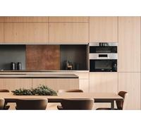 Kitchen Back Wall Composite Panel Copper Background 80 x 60 cm | Splash Guard Kitchen for Stove Sink | Premium Quality Aluminium Dibond | Thickness 3 mm - Made in EU | Includes Adhesive