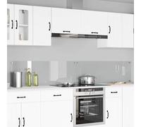 vidaXL Kitchen Backsplash 2 pcs Transparent 120 x 40 cm Tempered Glass