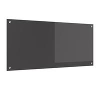 Kitchen Backsplash Tempered Glass Modern Accessory Panel Sl esign vidaXL