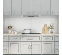 vidaXL Kitchen Backsplash 2 pcs Transparent 100 x 60 cm Tempered Glass