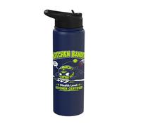 Kitchen Bandit NVZ Stealth Level Kitchen Certified Stainless Steel Insulated Water Bottle