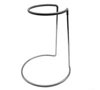 Kitchen Bar Wine Decanter Holder Stand 240mm Length | Dries decanters fast, sturdy carbon steel, fits wide bowls, 190x240mm size, kitchen essential