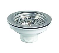 Kitchen Basin, Drain dopant Sink, Waste Screen Basket, Leech Plug Steel 90 mm 6/4 inches