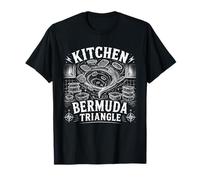 Kitchen Bermuda Triangle Missing Lid Funny Kitchen Humor T-Shirt