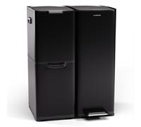 Kitchen Bin 60 L 3in1 Recycle Waste Pedal Bin Separator Home Dustbin Soft Close