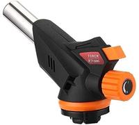 Kitchen Blow Torch Welding Gas Torch Flame Gun Burner Nozzle Flame Thrower Butane Burner Outdoor Camping BBQ Brazing Torch Kitchen Cooking Cooking