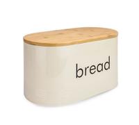 Kitchen Bread Bin With Bamboo Chopping Board Lid