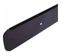 Kitchen Breakfast bar end Cap Trim,900mm x 40mm Radius 6mm Black