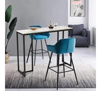 Kitchen Breakfast Bar Table Pub Dining Room Furniture Hallway Console Table Slim
