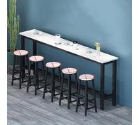 Kitchen Breakfast Bar TableVersatile High Table for Dining & EntertainingIdeal for Home Restaurant & Outdoor UseStylish Bar Table (Chairs Not Included)
