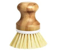 Kitchen Brushes Dishes - 8x5cm Ergonomic Cleaning Scrubber, Long Handles Dishwashing Brush, Tough Cast Iron Pot Scraper | Durable Stainless Steel Pan Stove Sink Bowl Cookware Plate