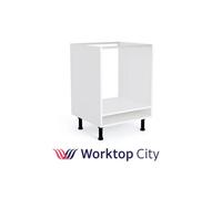 Kitchen Built Under Oven Housing Unit Cabinet 600mm White By K-Cab