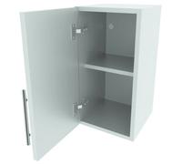 Kitchen Cabinet - 720mm High 300mm Wide - Single Wall Unit - High Quality - White Gloss - Flat Pack