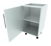 Kitchen Cabinet - 720mm High 500mm Wide - High Line Single Base Unit - High Quality - White Gloss - Flat Pack