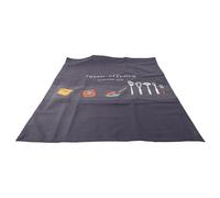 Kitchen Cabinet Cover Curtain for Dust and Oil Fume Protection - Non-Perforated Polyester Cabinet Door Curtain, 50 x 70 cm, White or (MGL004)