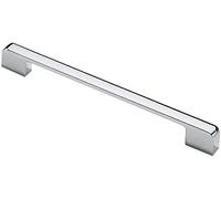Kitchen Cabinet Door Handle Polished Drawer Pull Handle T Bar Furniture Cupboard Handles Hole Center 192mm