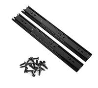 Kitchen Cabinet Drawer Slides - Ball Bearing Slides Heavy Duty,For Dressers, Desks, Coffee Tables,3 FOLD Drawer Glides,Balanced Stability,Multi Point Fixing Hole,linear Slide Bearing