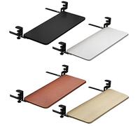 Kitchen Cabinet Expandable Corner Shelf Revolving Storage Rack Cabinet Corner Pull Out Shelf Revolving Storage Rack Blind Corner，Adjustable Wooden Keyboard Tray Under Desk Extendable Slide-O
