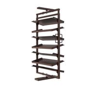 Kitchen Cabinet Expandable Corner Shelf Revolving Storage Rack Cabinet Corner Pull Out Shelf Revolving Storage Rack Blind Corner，360-Degree Rotating Shoe Rack - Adjustable Height Vertical St