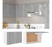 Vidaxl Hanging Cabinet Grey Sonoma 60X31X40 Cm Engineered Wood