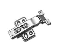 Kitchen Cabinet Hinges Concealed, 1pc Aluminium Frame Glass Door Hinge, Cold Rolled Steel Hydraulic Damping Cushion Silent Concealed Hinge Kitchen Bathroom Cabinet Hinge
