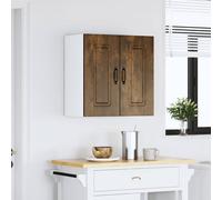 Kitchen Cabinet Home Storage Organiser Floating Cupboard Engineered Wood vidaXL