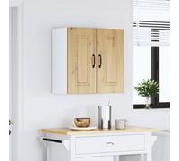 Kitchen Cabinet Home Storage Organiser Floating Cupboard Engineered Wood vidaXL