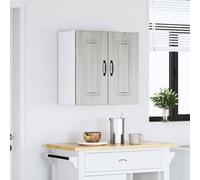 vidaXL Kitchen Wall Cabinet Kalmar Grey Sonoma Engineered Wood