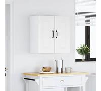 Kitchen Cabinet Home Storage Organiser Floating Cupboard Engineered Wood vidaXL