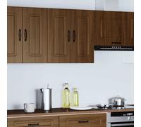 Kitchen Cabinet Home Storage Organiser Floating Cupboard Engineered Wood vidaXL