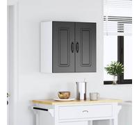 Kitchen Cabinet Home Storage Organiser Floating Cupboard Engineered Wood vidaXL