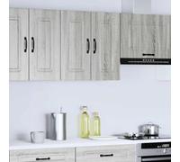 Kitchen Cabinet Home Storage Shelf Organiser Cupboard Engineered Wood vidaXL