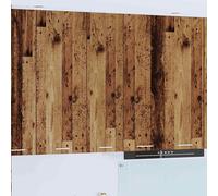 Kitchen Cabinet Old Wood 30x31x100cm Engineered Wood Hanging Storage Wall-Mount
