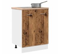 Kitchen cabinet Old Wood 60x46x81.5cm Engineered Wood Wall Hanging Storage Unit